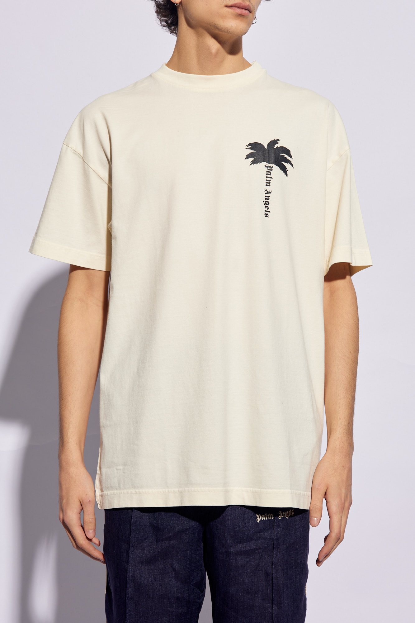 PALM ANGELS PAモノクラムシッフフティ PMBE016E23FLE001 0310 PALM ANGELS PAモノクラムシッフフティ PMBE016E23FLE001 0310